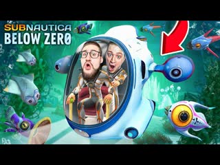 Coffi channel построили мореход нашли подводную шахту в кооп выживании в subnautica below zero 7 1080p