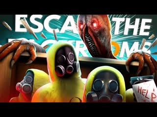 Thebraindit новые страшные уровни закулисья escape the backrooms 9 1080p