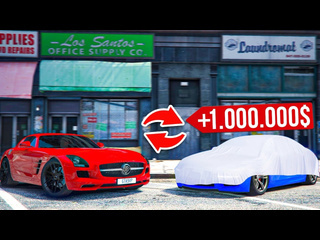 Fresh лучший обмен mercedes sls amg на редкий спорткар новая имба для города и трассы gta5 rp 1080p