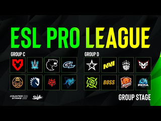 Sl4m amp counterstrike день 1 esl pro league season 19 groups c amp d кривой эфир 1080p