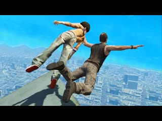 Gamewadafaq приколы в gta 5 wdf 80 экшн