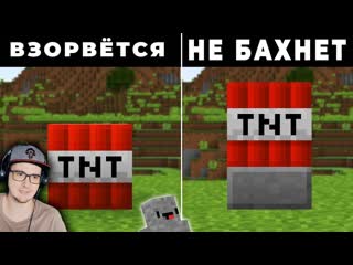 Майни майнкрафт 47 блоков о фактах в minecraft реакция