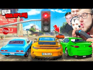 Coffi channel соблюдаем пдд 24 часа но я на руле за такое меня лишат прав gta 5 rp 1080p