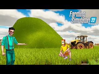 Joe speen нанимаем на ферму настоящих рабочих тк нам лень убирать эту кучу farming simulator 22 1080p