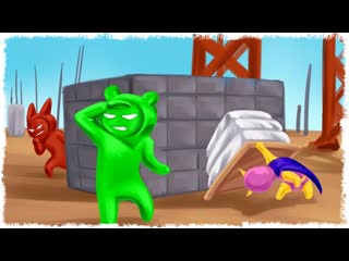 Quantum games развел друзей на крутую победу угар в gang beasts