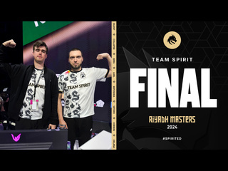 Team spirit riyadh masters 2024 final vlog