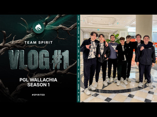 Team spirit pgl wallachia season 1 vlog 1