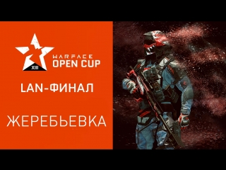 Lanфинал жеребьевка warface open cup season xiii