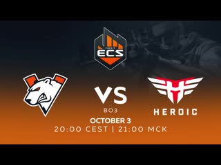 Vs heroic ecs8 week 2 finals