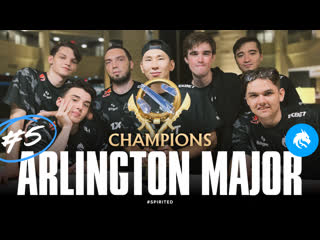 Team spirit pgl arlington major vlog 5