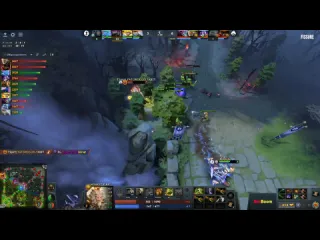 Team spirit vs evil geniuses