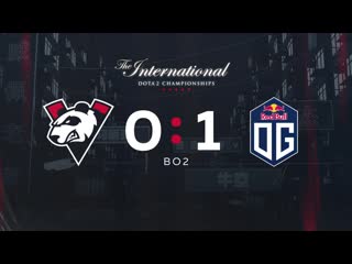 Vp 0 1 og bo2 group stage the international 2019