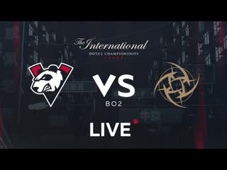 Vp vs nip bo2 групповая стадия the international 2019