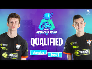 Jamside и 7ssk7 прошли на fortnite world cup