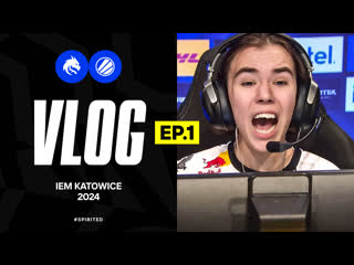 Team spirit iem katowice 2024 vlog 1