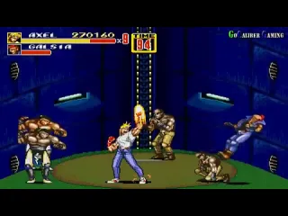 Streets of rage 2 walkthrough полное прохождение axel