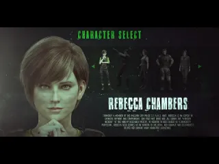 Resident evil death island the team rebecca chambers