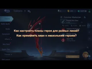 Конфигурация плана