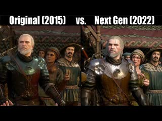 Original vs nextgen update the witcher 3 wild hunt side by side comparison