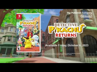 Detective pikachu returns official gameplay trailer