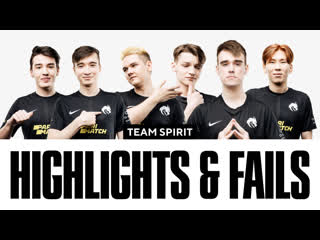 Team spirit dota 2 highlights amp fails