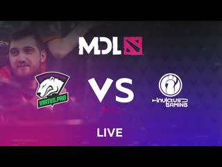 Vs invictus gaming bo1 playoff mdl macau