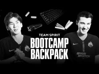 Bootcamp backpack ft team spirit dota 2