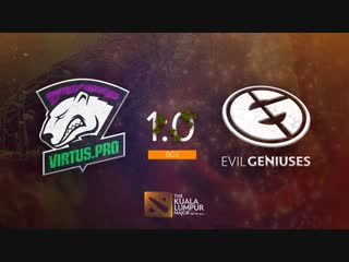 10 evil geniuses bo3 финал нижней сетки the kuala lumpur major