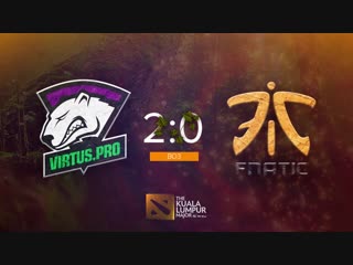 20 fnatic bo3 верхняя сетка плейофф the kuala lumpur major