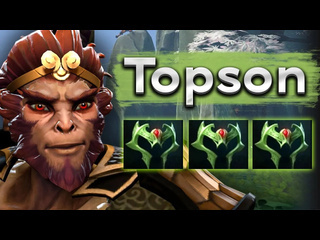 Грандмастеры доты топсон на манки кинге бежит во врагов topson monkey king 737 dota 2