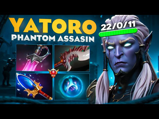 Учись у про сильнейшая игра от yatoro vs satanic с рампагойraddan phantom assasin 737d