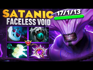 Учись у про сатаник уничтожил карту на сигнатурном войдеsatanic faceless void 737d