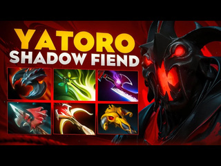 Учись у про yatoro на сильнейшем кери патча shadow fiendshadow fiend 737d