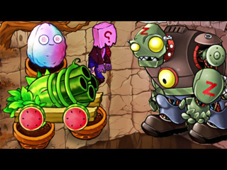 Vitec play гипноорех и арбузная пушка мутанты растений удивляют plants vs zombies fusion 15 пвз pvz 1440p