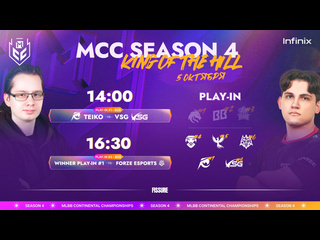 Mcc s4 плейин день 1