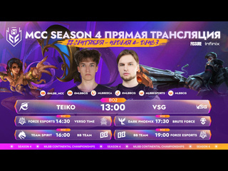 Mcc s4 регулярный сезон неделя 4 день 3