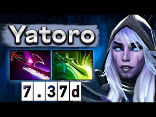 Смотрю доту яторо начал спамить дровку yatoro drow ranger 737 dota 2