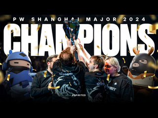 Team spirit shanghai major 2024 champions vlog