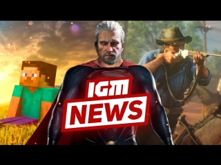 Igm news геимплеи red dead redemption 2 и геральтсупермен