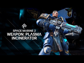 Warhammer 40k space marine 2 оружие plasma incinerator