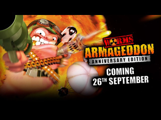 Worms armageddon anniversary edition анонсирующий трейлер