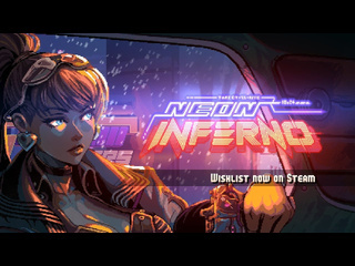 Neon inferno анонсирующий трейлер