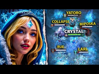 Аналитика ошибок на саппорте vs team spirit как не фидить топ геймплей crystal maiden