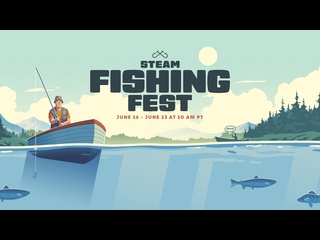 Фестиваль рыбалки в steam трейлер