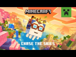 Minecraft трейлер обновления chase the skies