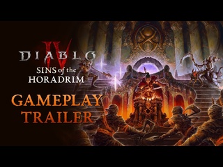 Diablo 4 sins of the horadrim геймплейный трейлер