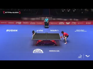 Wang chuqin vs jang woojin china vs korea sf