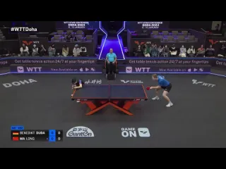 Benadikt duda vs ma long wtt star contender doha 2024 r32