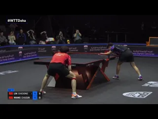 Lin shidong vs wang chuqin wtt star contender doha 2024 final