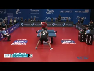 Dimitrij ovtcharov vs panagiotis gionis champions league 2023 2024